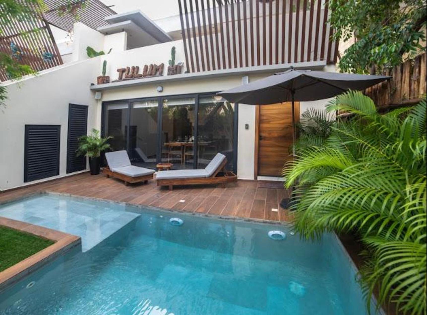Villa Paradise Tulum Veleta 4Br Private Pool & Jacuzzi Bagian luar foto
